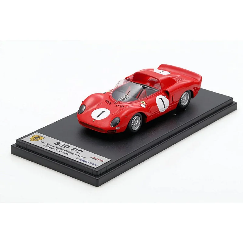 Fun toy carsFerrari 330 P2 No.1 Winner 1000km Nürburgring 1965 - J. Surtees - L. Scarfiotti - 1:43 Scale Resin Model Car Fun toy carsFerrari 330 P2 No.1 Winner 1000km Nürburgring 1965 - J. Surtees - L. Scarfiotti - 1:43 Scale Resin Model Car