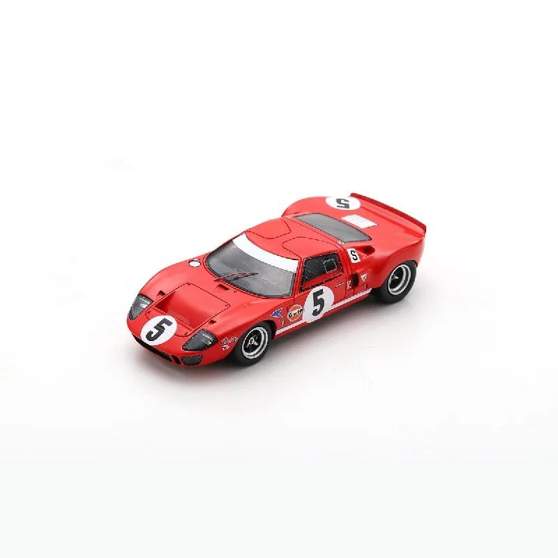 Enthusiastic toysFord GT40 No.5 4th BOAC 6 Hours 1968 - Paul Hawkins - David Hobbs - Limited 300 - 1:43 Scale Resin Model Car Enthusiastic toysFord GT40 No.5 4th BOAC 6 Hours 1968 - Paul Hawkins - David Hobbs - Limited 300 - 1:43 Scale Resin Model Car