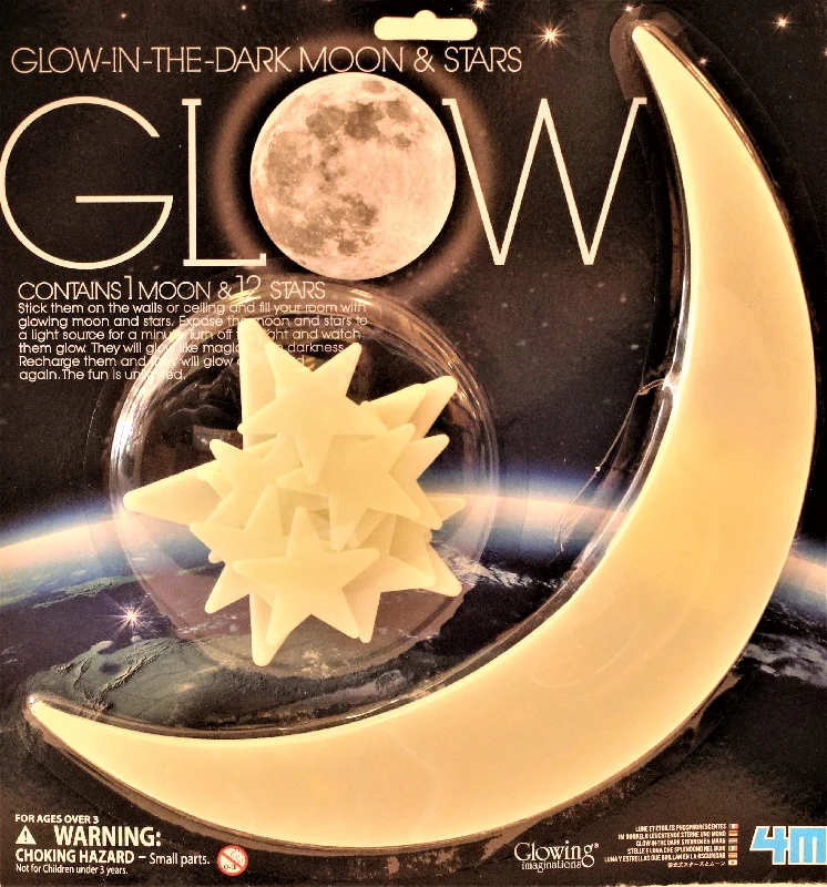 Time-consuming puzzles Glow-in-the-Dark Moon and Stars