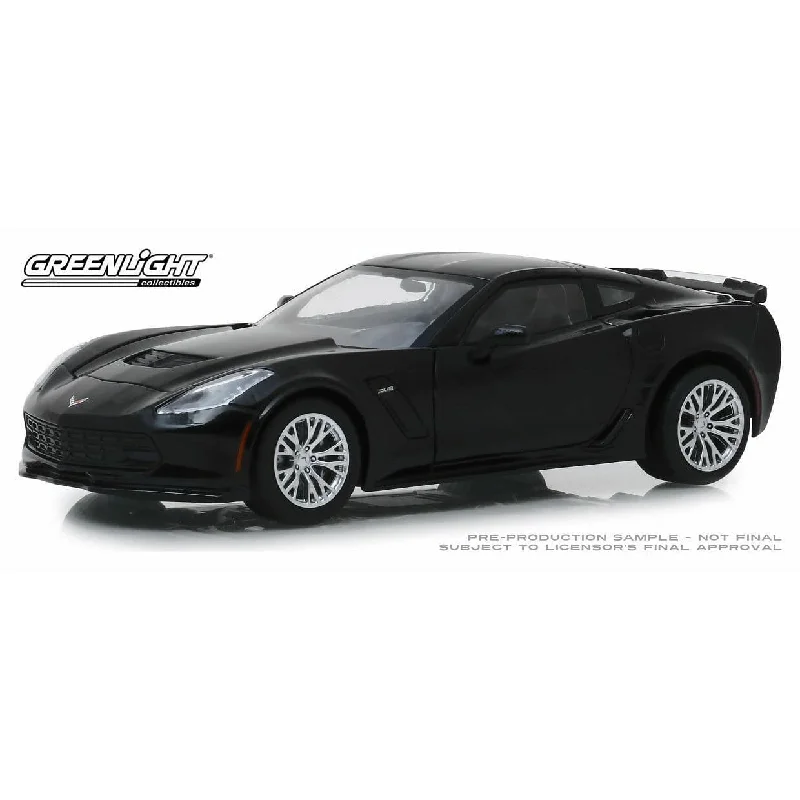 Playful toys GREENLIGHT 1/24 2019 Chevrolet Corvette Z06 Coupe Black Met
