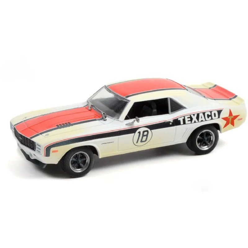 High-quality toy cars GREENLIGHT 1/43 1969 Texaco Chev Camaro RS