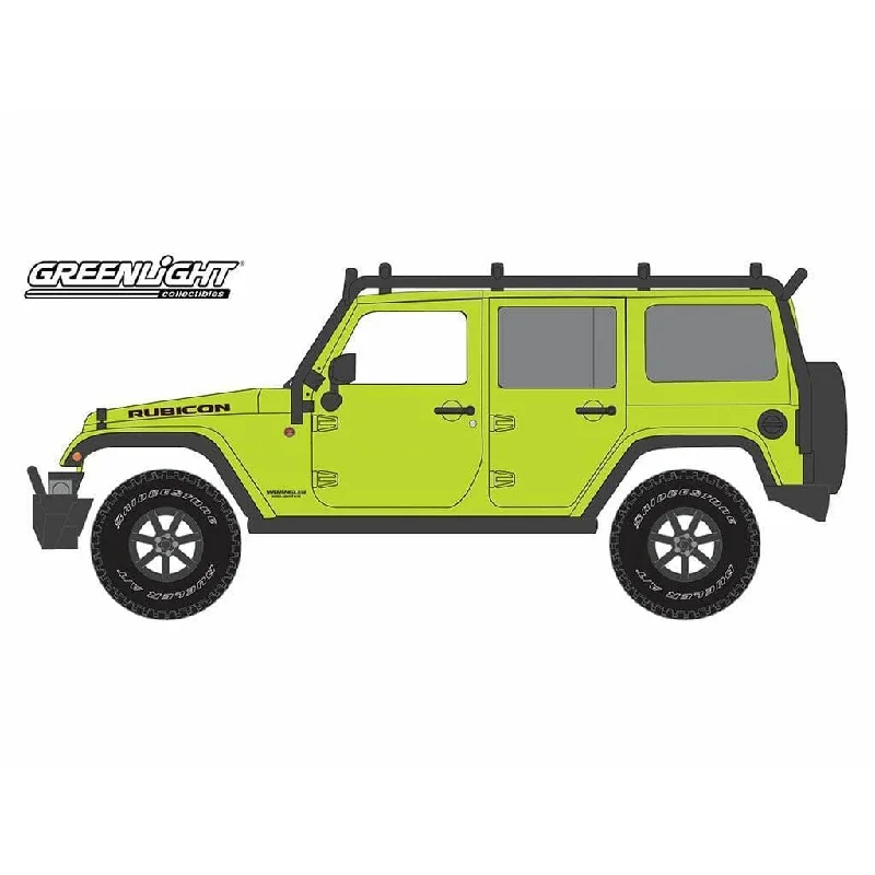 High-quality toy cars GREENLIGHT 1/43 2016 Jeep Wrangler Unlimited Rubicon Hard Rock (Off-Road) Hyper Green High-quality toy cars GREENLIGHT 1/43 2016 Jeep Wrangler Unlimited Rubicon Hard Rock (Off-Road) Hyper Green