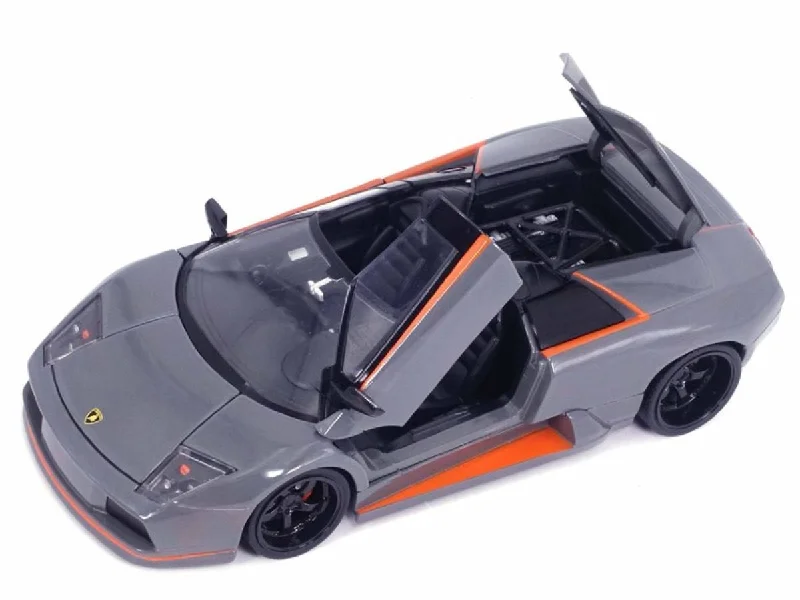Fun toy carsHyperSpec - Lamborghini Murcielago Roadster Grey 1:24 Scale Diecast Vehicle Fun toy carsHyperSpec - Lamborghini Murcielago Roadster Grey 1:24 Scale Diecast Vehicle