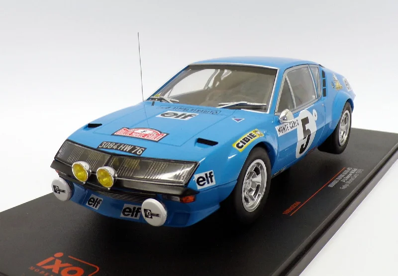 High-quality toy cars Ixo 1/18 Scale 18RMC036A - Renault Alpine A310 - #5 Monte Carlo Rally 1975 High-quality toy cars Ixo 1/18 Scale 18RMC036A - Renault Alpine A310 - #5 Monte Carlo Rally 1975
