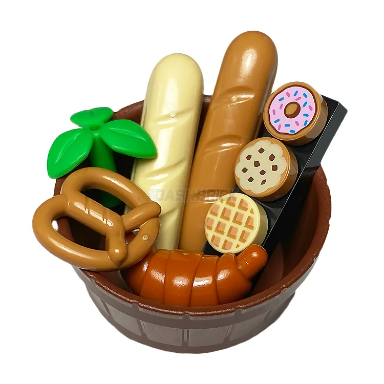 Consistently high-quality LEGO productsLEGO "Bakery Barrel" - Bread, Croissant, Pretzel, Sweets [MiniMOC]