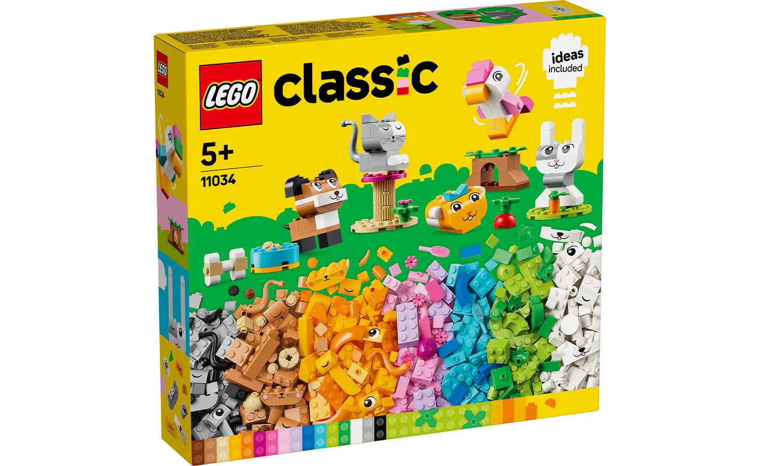 Finely detailed LEGO structuresLEGO® CLASSIC CREATIVE PETS - 11034