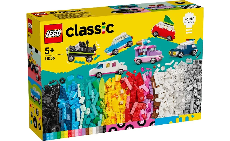 Seamlessly fitting LEGO connectionsLEGO® CLASSIC CREATIVE VEHICLES - 11036