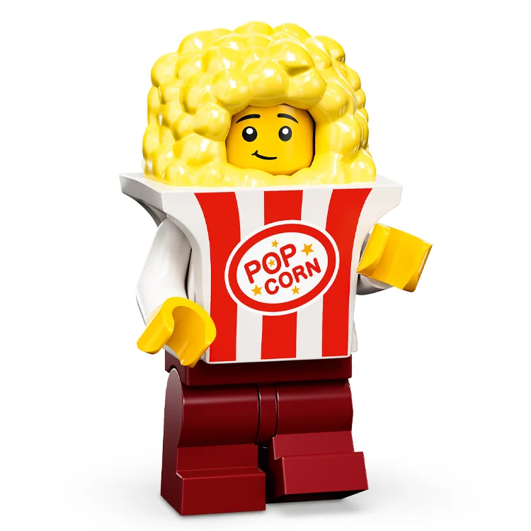 Stimulating and engaging LEGO playLEGO Collectable Minifigures - Popcorn Costume (7 of 12) [Series 23]