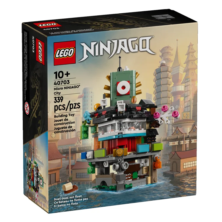 Inspiring problem-solving LEGO challengesLEGO® Micro NINJAGO City [40703] Limited Edition