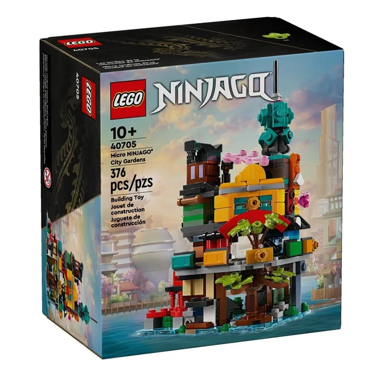 Time-honored LEGO traditionsLEGO® Micro NINJAGO City Gardens [40705] Limited Edition