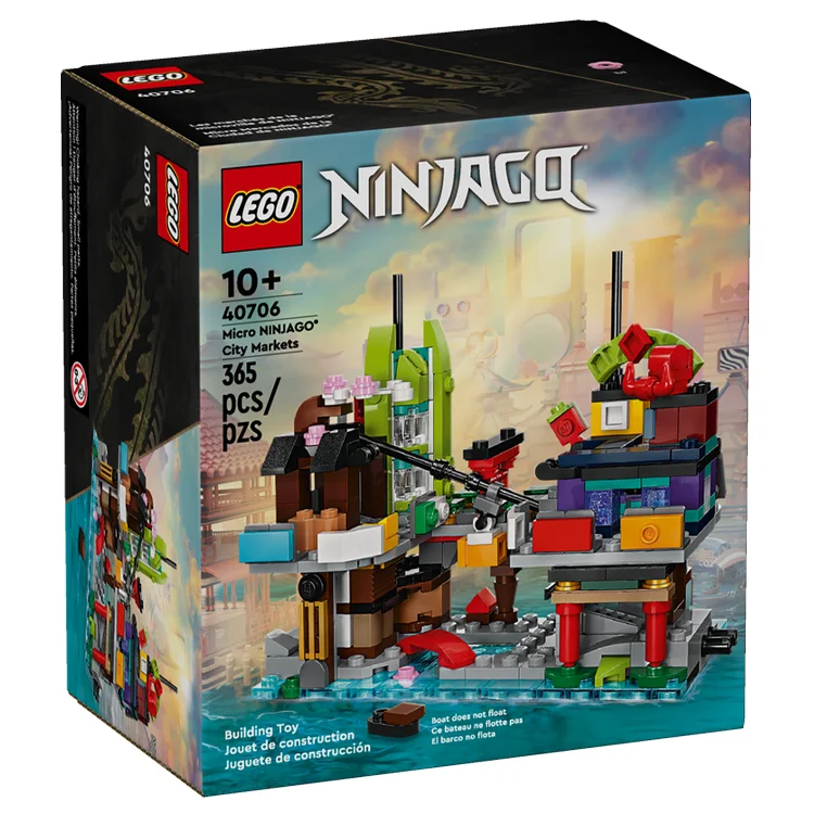 Non-toxic and safe LEGO toysLEGO® Micro NINJAGO City Markets [40706] Limited Edition