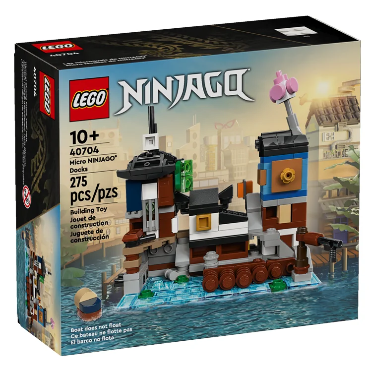 Encouraging hand-eye coordination LEGOLEGO® Micro NINJAGO Docks [40704] Limited Edition