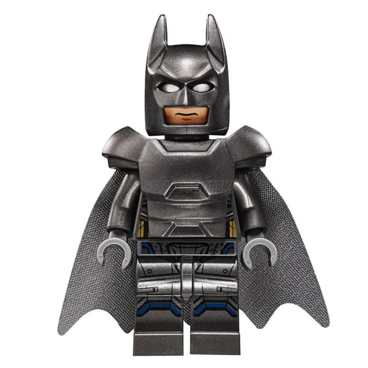 Iconic and recognizable LEGO charactersLEGO Minifigure - Batman - Armored, Dawn of Justice (2016 Version) [DC Comics]