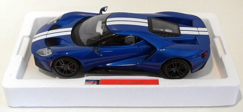 Enthusiastic toysMaisto 1/18 Scale Diecast 38134 - 2017 Ford GT - Blue