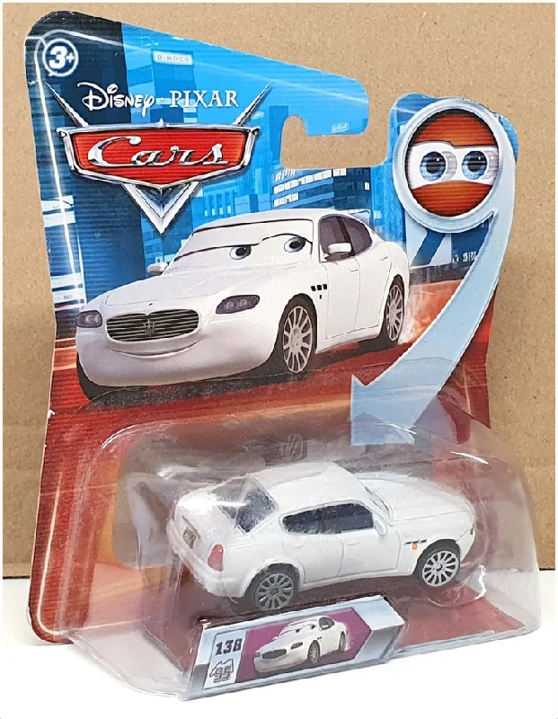 High-quality toy cars Mattel Disney Pixar Cars T9070 #138 - Antonio Veloce Eccellente - White