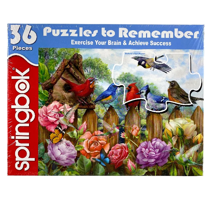 Strategic puzzles Morning Serenade 36 Piece Large Format Puzzles To Remember