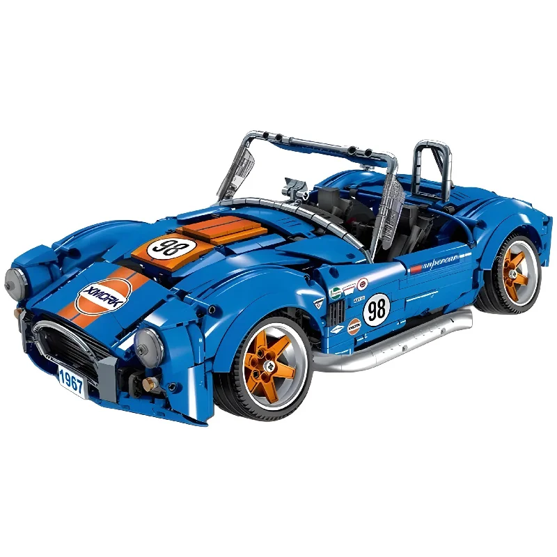 High-quality materials toys SLAMMED AMERICAN MUSCLE CAR | 1817PCS