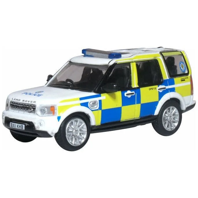 High-quality toy cars OXFORD 1/76 Land Rover Discovery 4 West Midlands Police