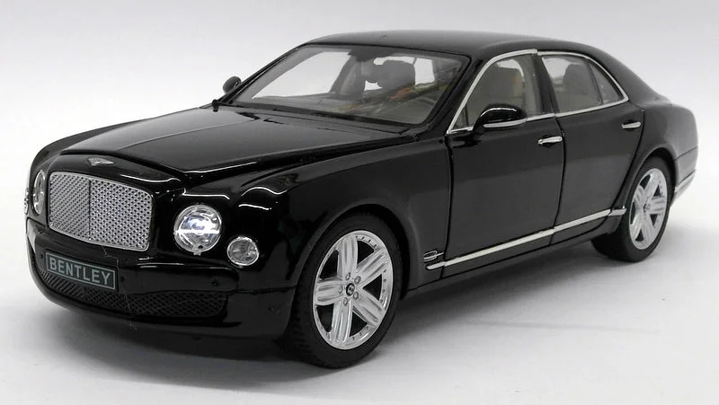 Rastar 1/18 Scale Diecast - 43800 Bentley Mulsanne Black