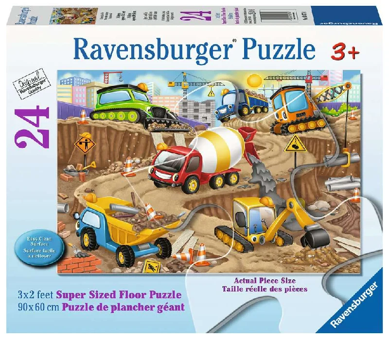 Intricate puzzles Ravensburger Construction Fun 24 Piece