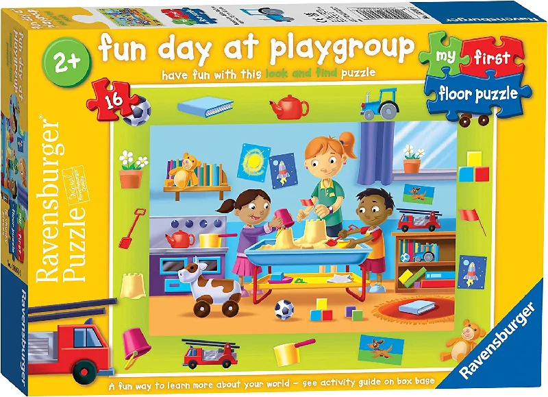 Fun gamesRavensburger Fun Day At Playgroup My First Floor 16 Piece