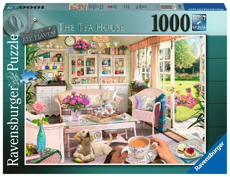 Addictive games Ravensburger My Haven No 12 The Tea Shed 1000 Piece