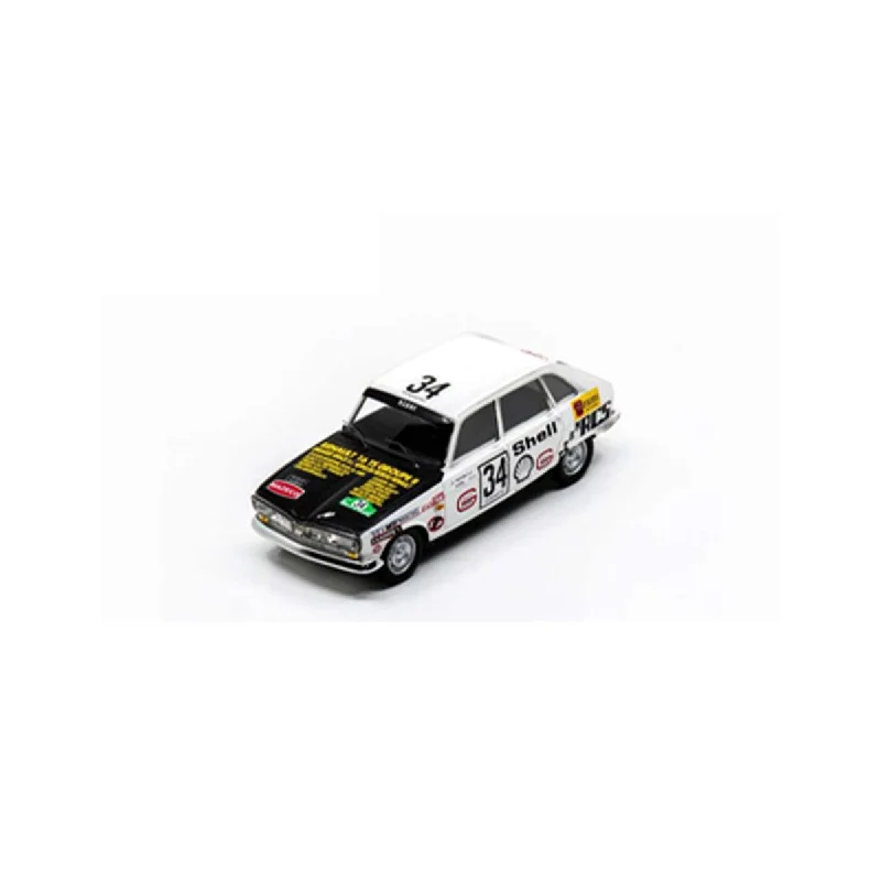 High-quality materials toys Renault 16 TS No.34 Rallye du Maroc 1972 - Le Tahitien - Dupré - 1:43 Scale Resin Model Car