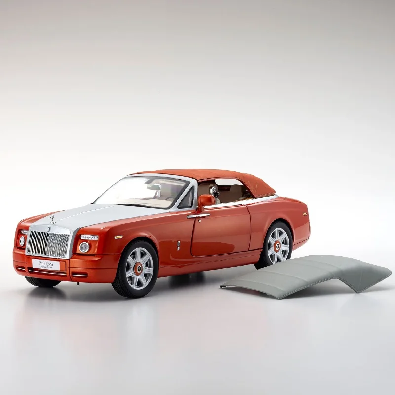 Durable toysRolls-Royce Phantom Drophead Coupe - Orange - 1:18 Scale Diecast Model Car Durable toysRolls-Royce Phantom Drophead Coupe - Orange - 1:18 Scale Diecast Model Car