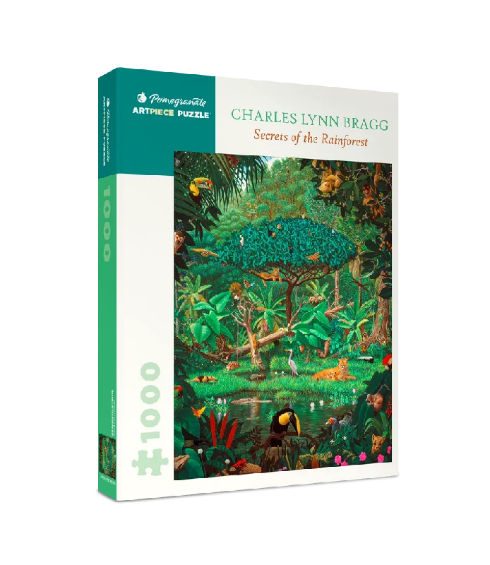 Fast-paced games Secrets of The Rainforest 1000 Piece Charles Lynn Bragg Puzzle