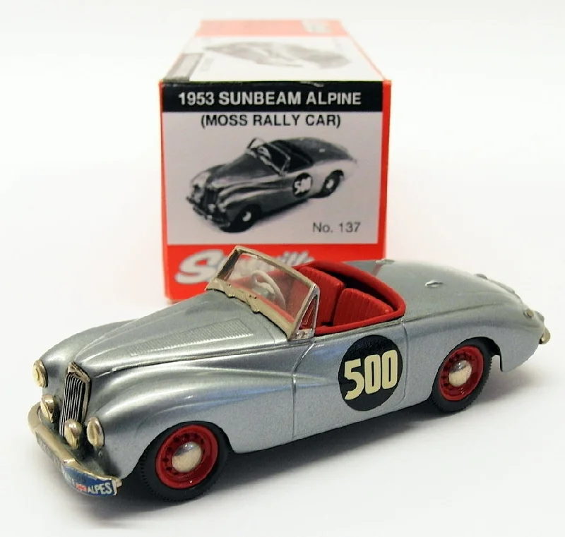 Playful toys Somerville Models 1/43 Scale 137 - 1953 Sunbeam Alpine - Moss Rally Car Playful toys Somerville Models 1/43 Scale 137 - 1953 Sunbeam Alpine - Moss Rally Car