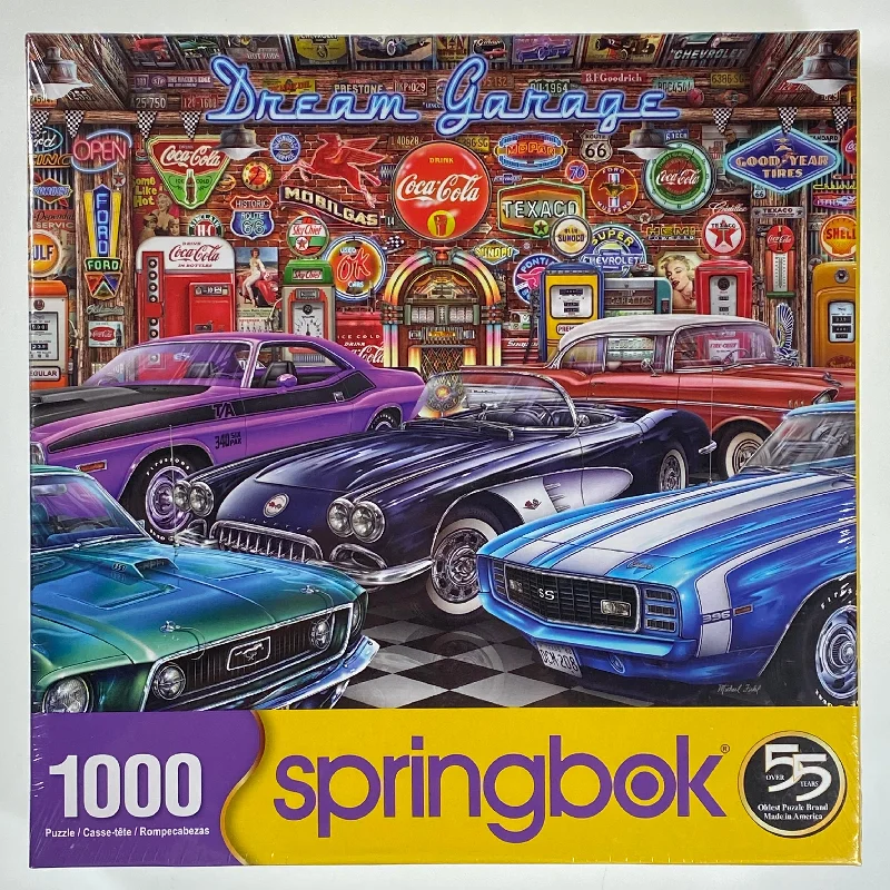Addictive games Dream Garage 1000 Piece Puzzle