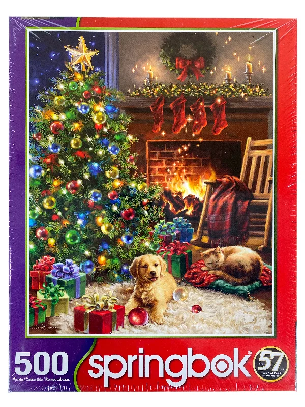 Strategic puzzles Christmas Morning 500 Piece Puzzle