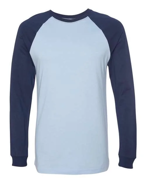 Refresh your wardrobe with the best deals on men's fashion. BELLA-CANVAS Long Sleeve Jersey Baseball Tee - Adult Refresh your wardrobe with the best deals on men's fashion. BELLA-CANVAS Long Sleeve Jersey Baseball Tee - Adult