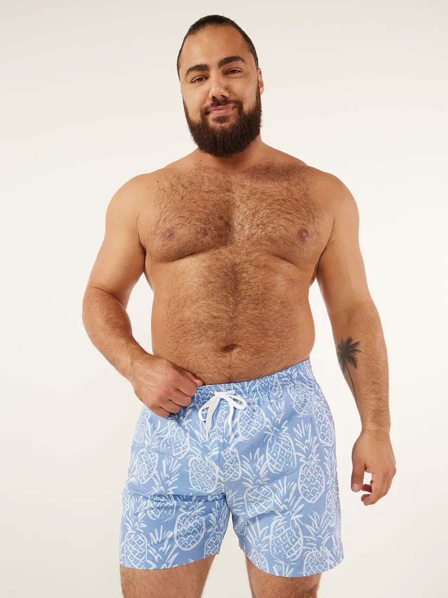 Final clearance: Men’s clothing items up to 70% off! Chubbies 5.5-Inch The Thigh-napples Swim Trunks - Medium Blue Final clearance: Men’s clothing items up to 70% off! Chubbies 5.5-Inch The Thigh-napples Swim Trunks - Medium Blue