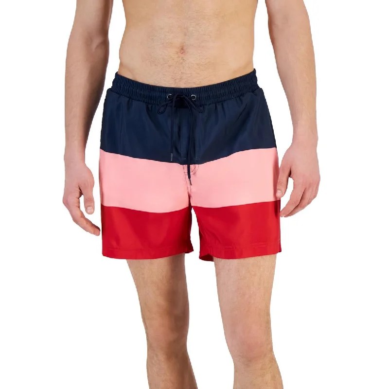Don’t miss out – Limited-time   Club Room Mens Colorblock  Swim Trunks