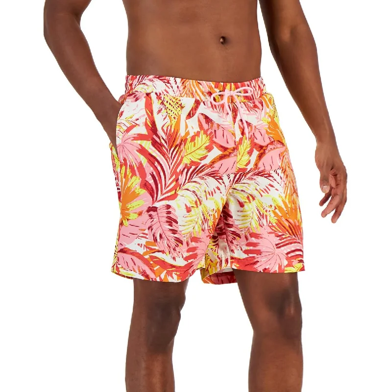 Shop now and enjoy massive savings on stylish clothing for all seasons. Club Room Mens Printed Polyester Swim Trunks Shop now and enjoy massive savings on stylish clothing for all seasons. Club Room Mens Printed Polyester Swim Trunks
