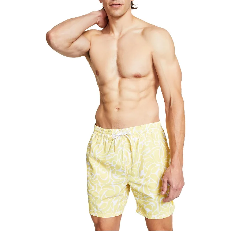 Shop the best fashion at unbeatable prices – Limited time only.  Guess Mens Drawstring Printed Swim Trunks