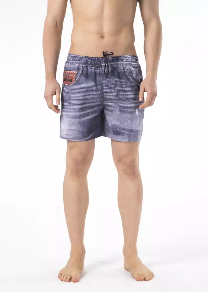 Shop stylish and affordable clothes –   Just Cavalli  Polyester Men's Swimwear