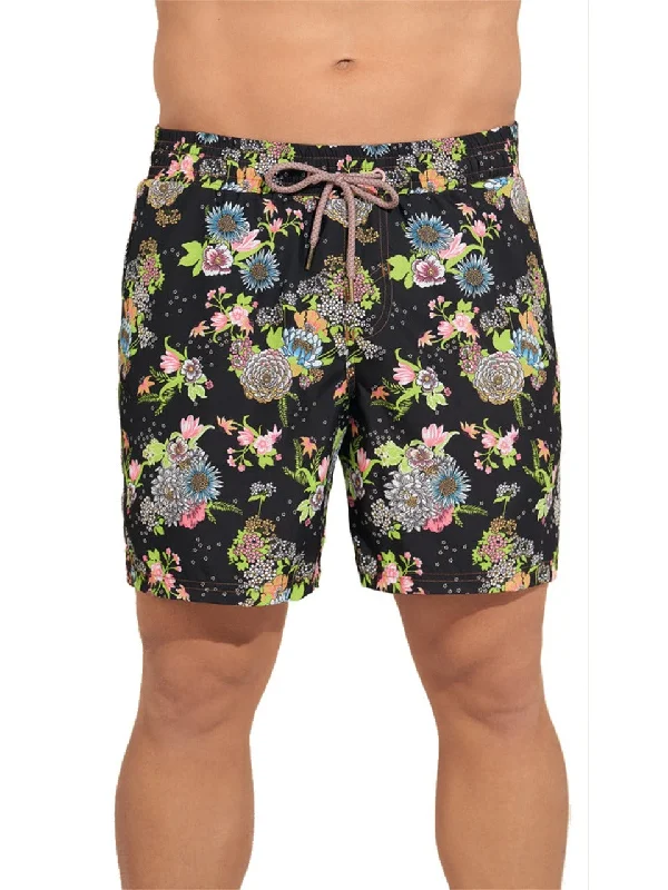 Shop exclusive offers on men’sapparel   Maaji Black Bouquete Sailor Men Trunks
