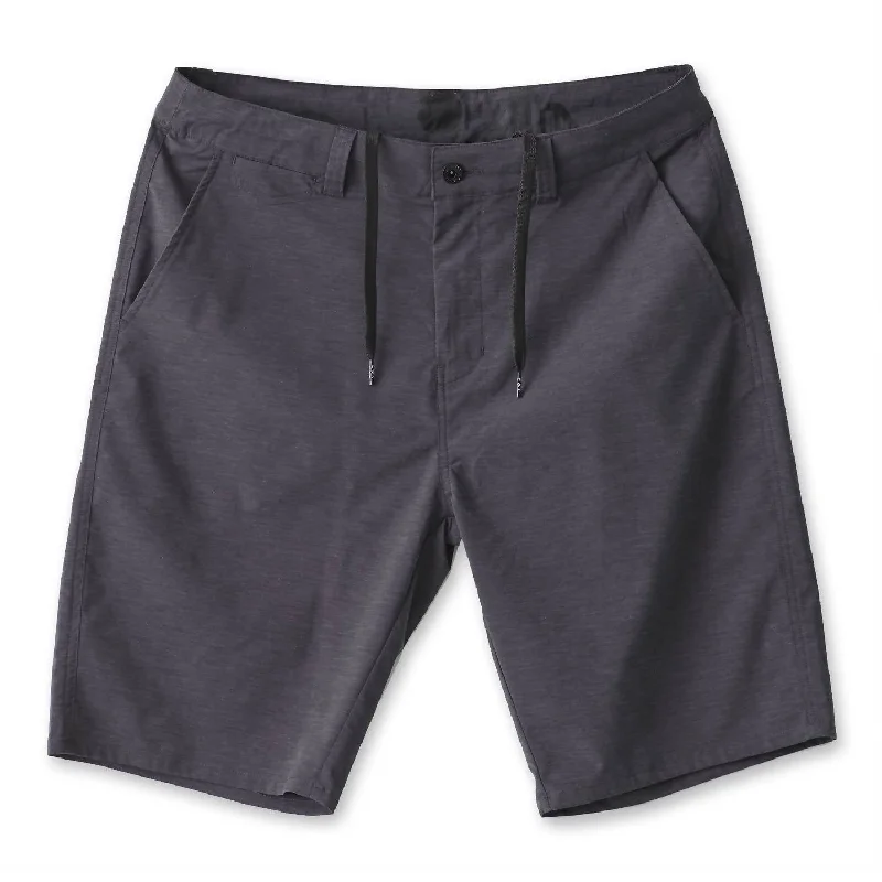 – Shop trendy clothing now.  Men Dunk Tank Short in Black Heather