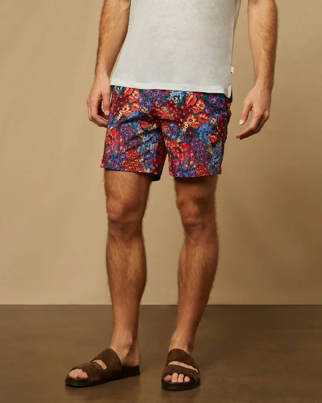 Exclusive online discounts – Shop clothing for every occasion! Men Elastic Calder 6" Swim Trunks In Multi Exclusive online discounts – Shop clothing for every occasion! Men Elastic Calder 6" Swim Trunks In Multi