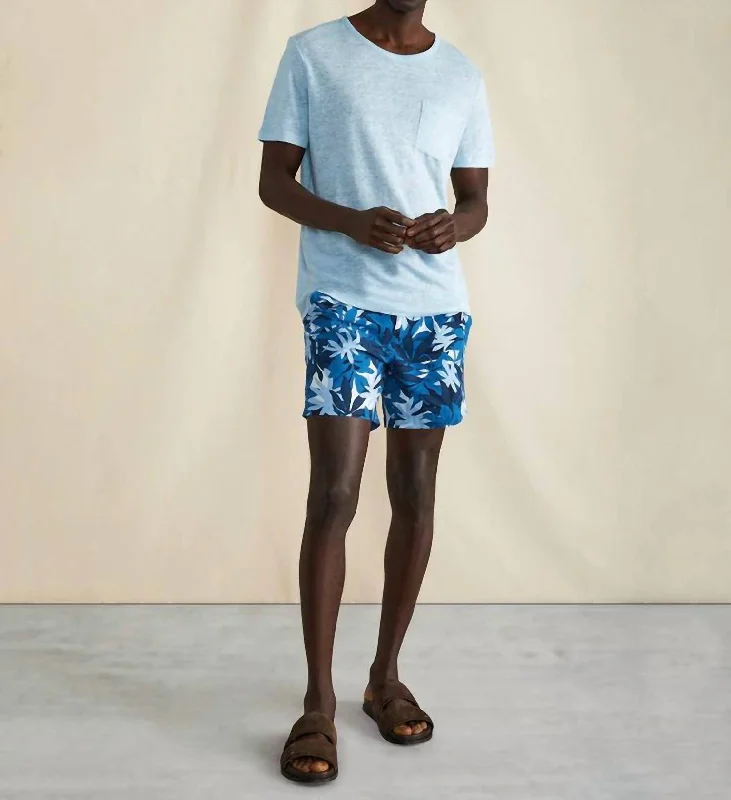 Flash sale alert! Shop fashion-forward clothing at discounted prices. Men Elastic Calder 6" Swim Trunks In Zog Blue Combo Flash sale alert! Shop fashion-forward clothing at discounted prices. Men Elastic Calder 6" Swim Trunks In Zog Blue Combo