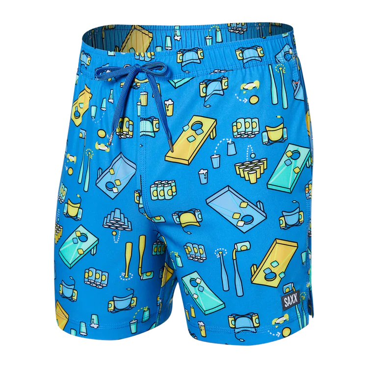 Shop the latest clothing deals – Huge discounts on fashion essentials! SAXX 5-Inch Oh Buoy 2N1 Volley Beer Olympics Swim Trunks - Racer Blue Shop the latest clothing deals – Huge discounts on fashion essentials! SAXX 5-Inch Oh Buoy 2N1 Volley Beer Olympics Swim Trunks - Racer Blue