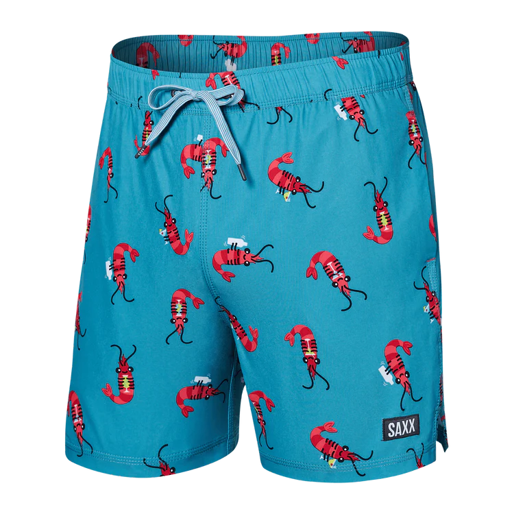 Don’t miss these deals – men’s fashion essentials for less. SAXX 5-Inch Oh Buoy 2N1 Volley Shrimp Cocktail Swim Trunks - Blue Moon Don’t miss these deals – men’s fashion essentials for less. SAXX 5-Inch Oh Buoy 2N1 Volley Shrimp Cocktail Swim Trunks - Blue Moon
